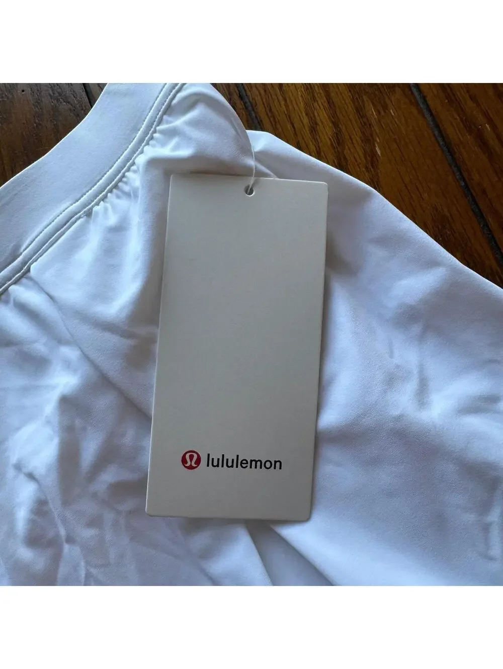 Lululemon Angled Pleat High Rise Tennis Skirt White Size XL Size 12 NWT